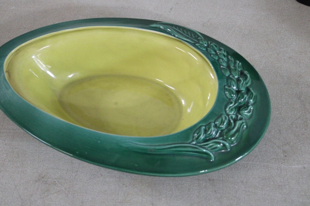 Red Wing Pottery Vase, Console, Pear Pfaltzgraff - 3