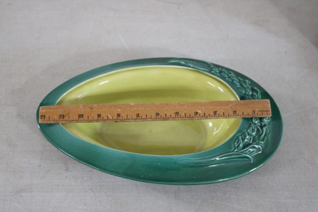 Red Wing Pottery Vase, Console, Pear Pfaltzgraff - 8