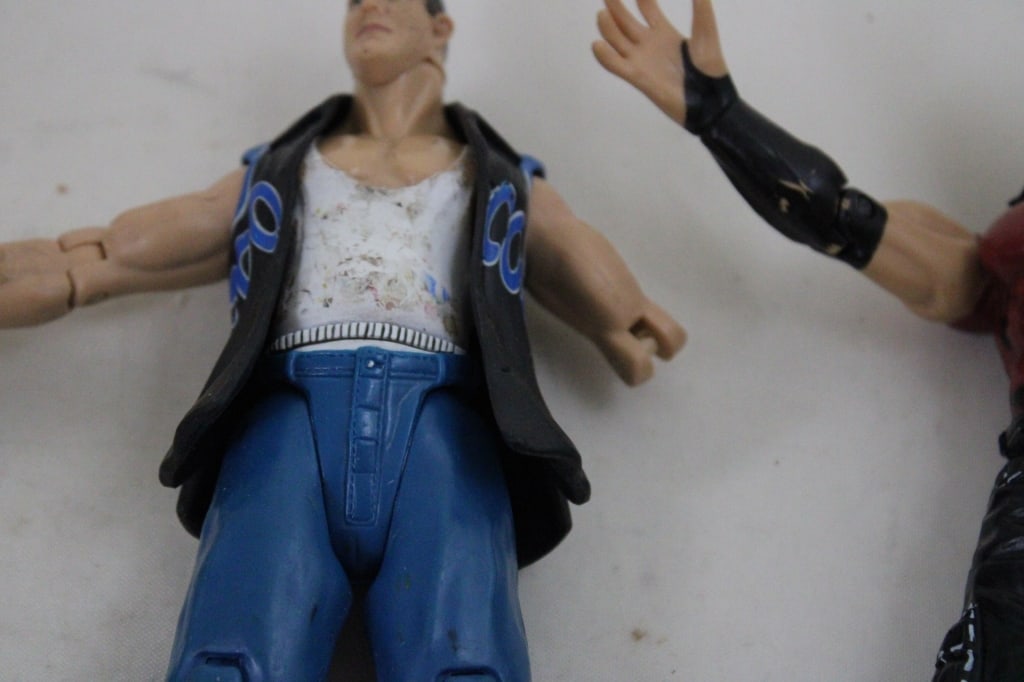 10 WWE WWF Titan Tron Wrestler Figures JAKKS - 4