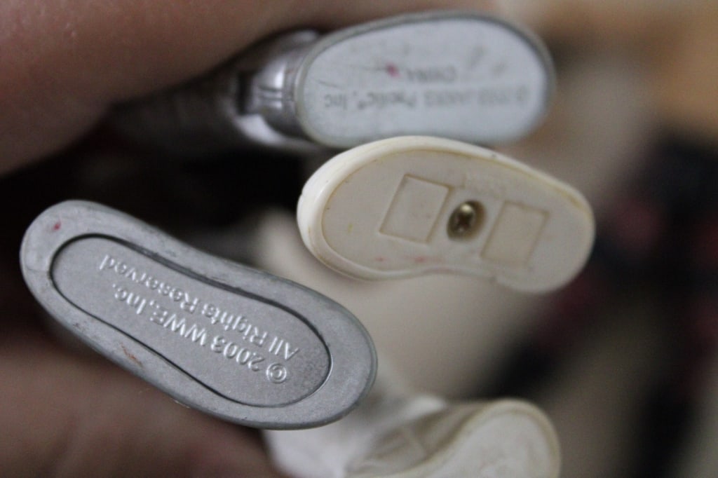 10 WWE WWF Titan Tron Wrestler Figures JAKKS - 8