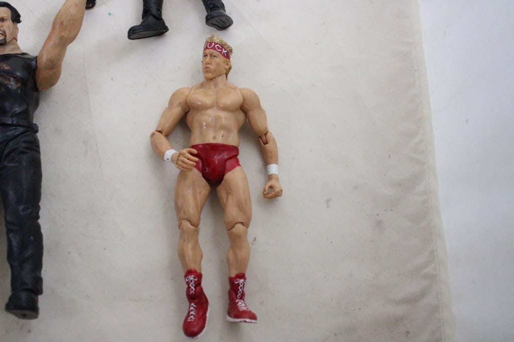 10 WWE WWF Titan Tron Wrestler Figures JAKKS - 2