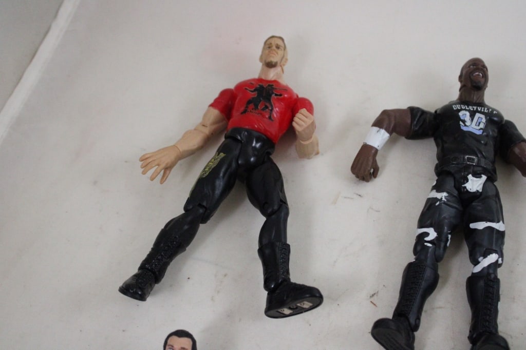 10 WWE WWF Titan Tron Wrestler Figures JAKKS - 7