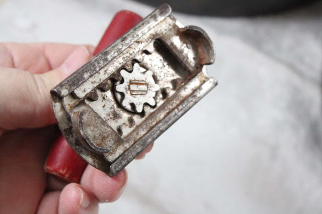 Vintage Kitchen Graniteware, Pans, Opener, Cutter - 12