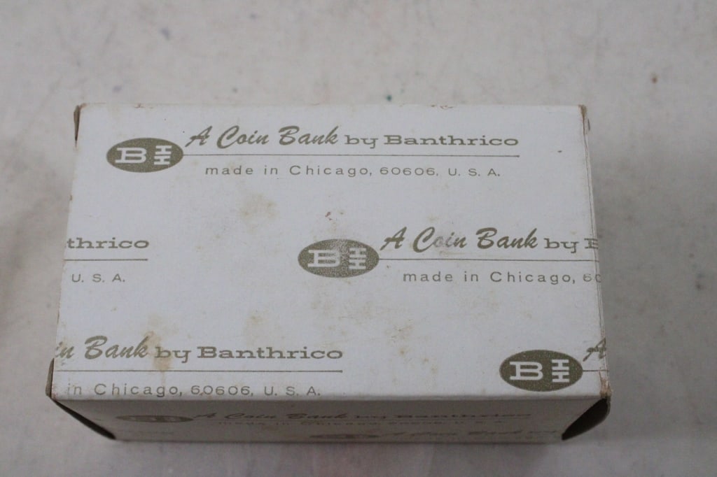 Baldelli Lion Bank, Banthrico Diecast Pig Bank - 9