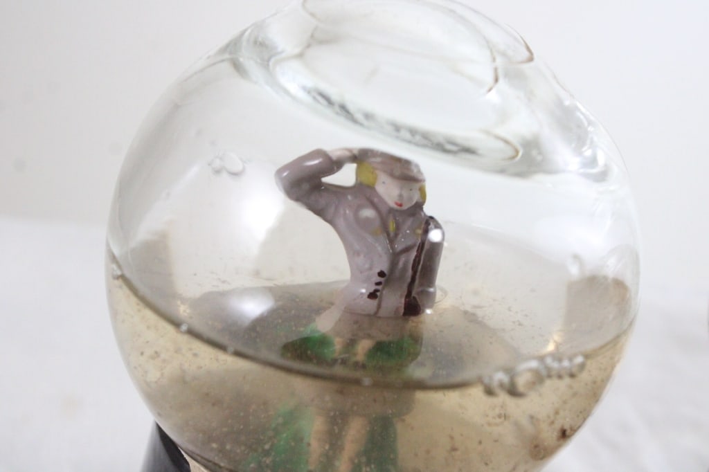 WW2 WAC Soldier Snow Globe Crystal Works & More - 2