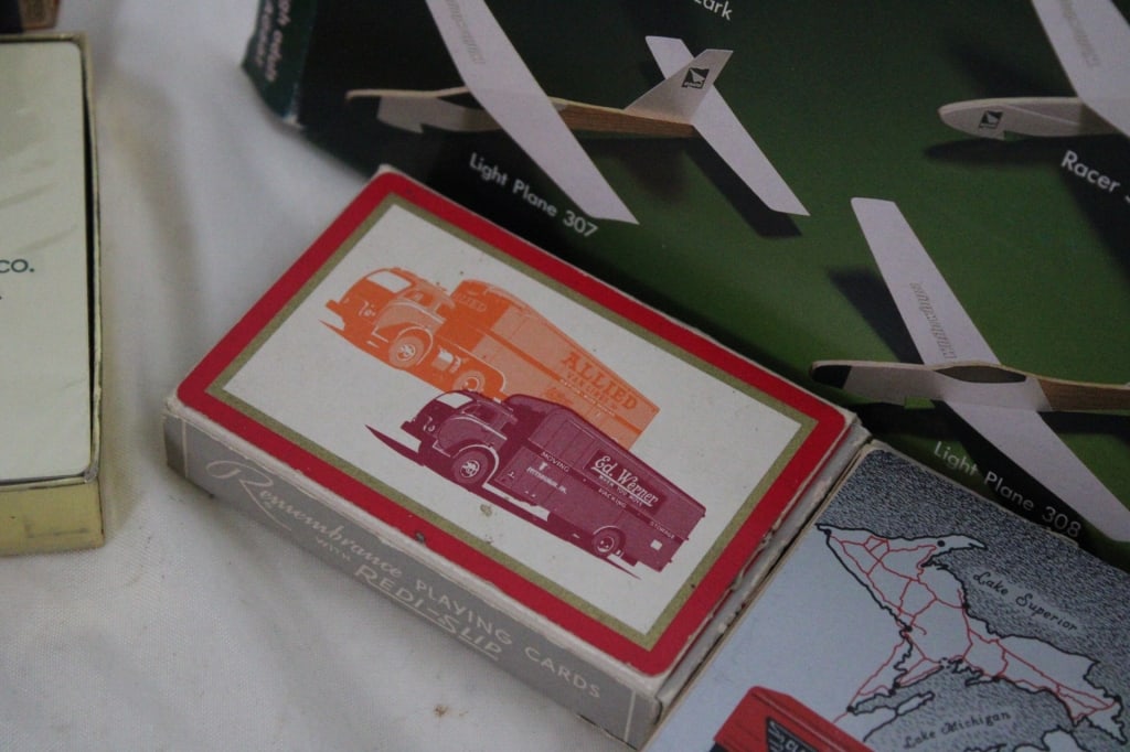 11 Decks Adv. Playing Cards, 2 Kits Airplanes - 12