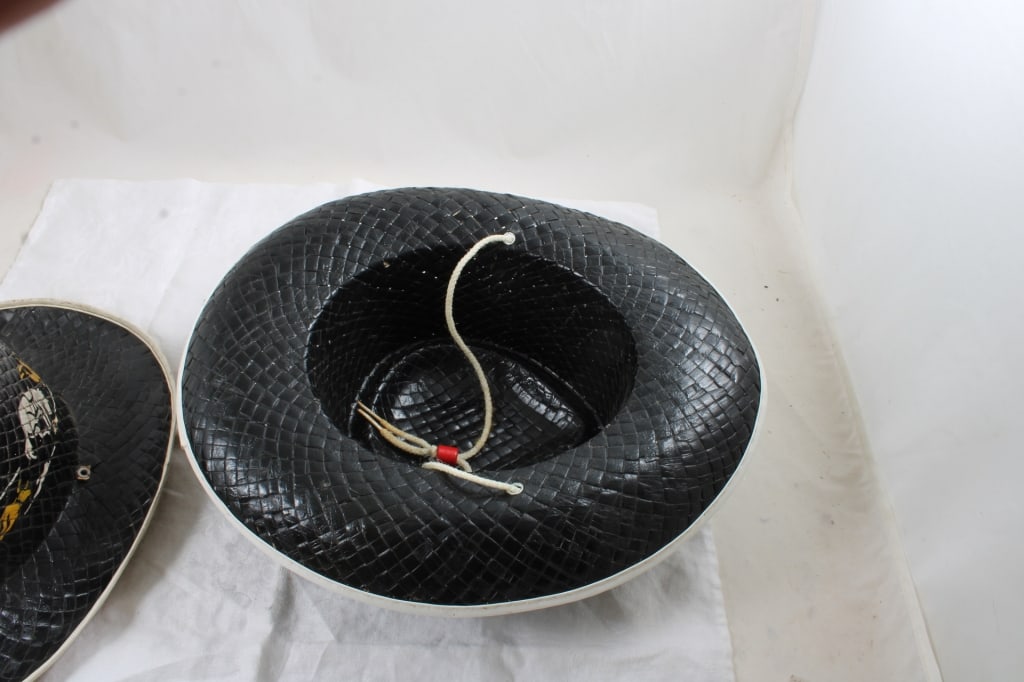 2 Straw Children's Rodeo Cowboy Hats - 15