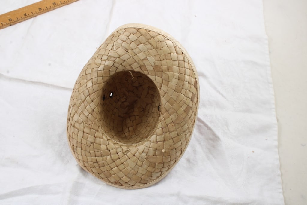 4 Mid Century Children's Cowboy Hats Straw & Felt - 16