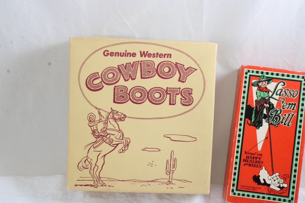 Lasso Em Bill & Cowboy Boots Children's Boxes Only - 2