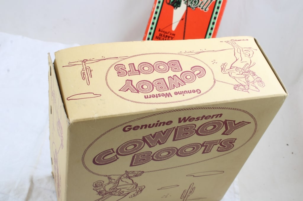 Lasso Em Bill & Cowboy Boots Children's Boxes Only - 7