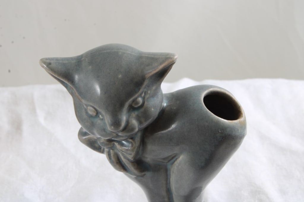 Rosso Frog Match Holder, Cat Vase, Hen on Nest - 13