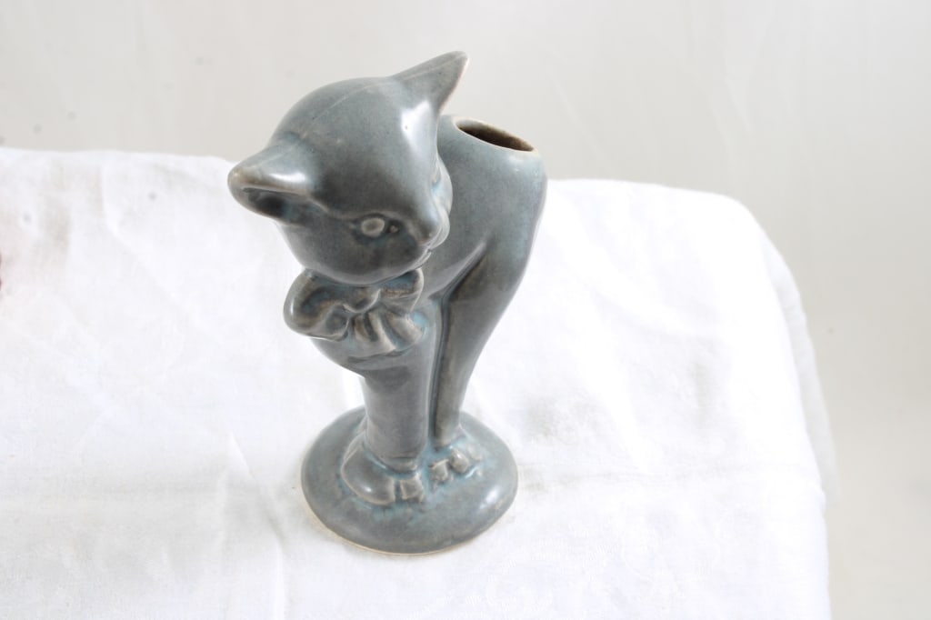 Rosso Frog Match Holder, Cat Vase, Hen on Nest - 16