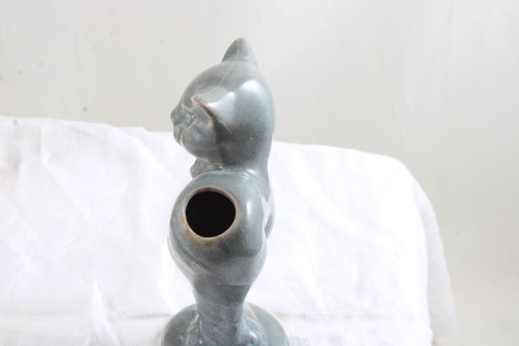 Rosso Frog Match Holder, Cat Vase, Hen on Nest - 18