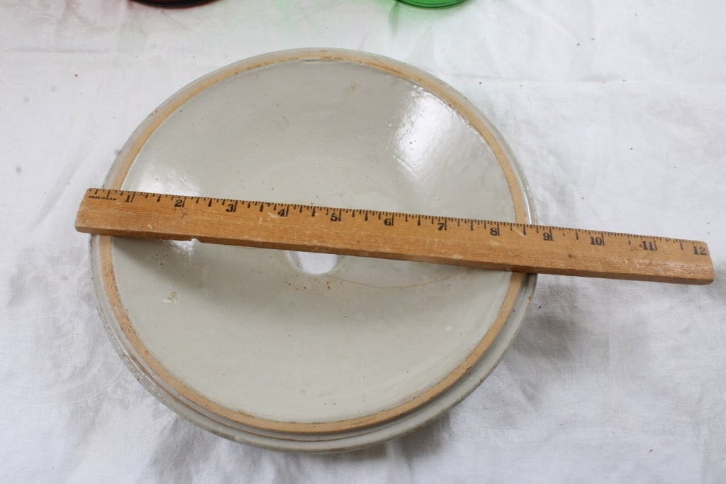 Picnic Beer Bottle, Butter Churn Lid, Juice Jar - 11