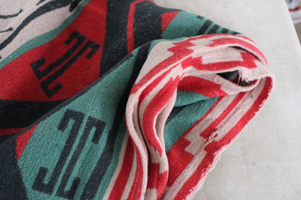 Native American Blanket Throw Tribal Pattern - 13