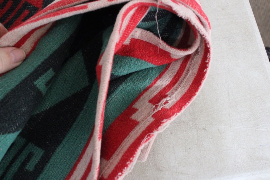 Native American Blanket Throw Tribal Pattern - 14