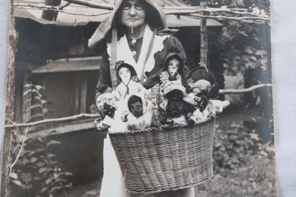 Randolph Scott RPPC, Black Americana Stereo View - 19