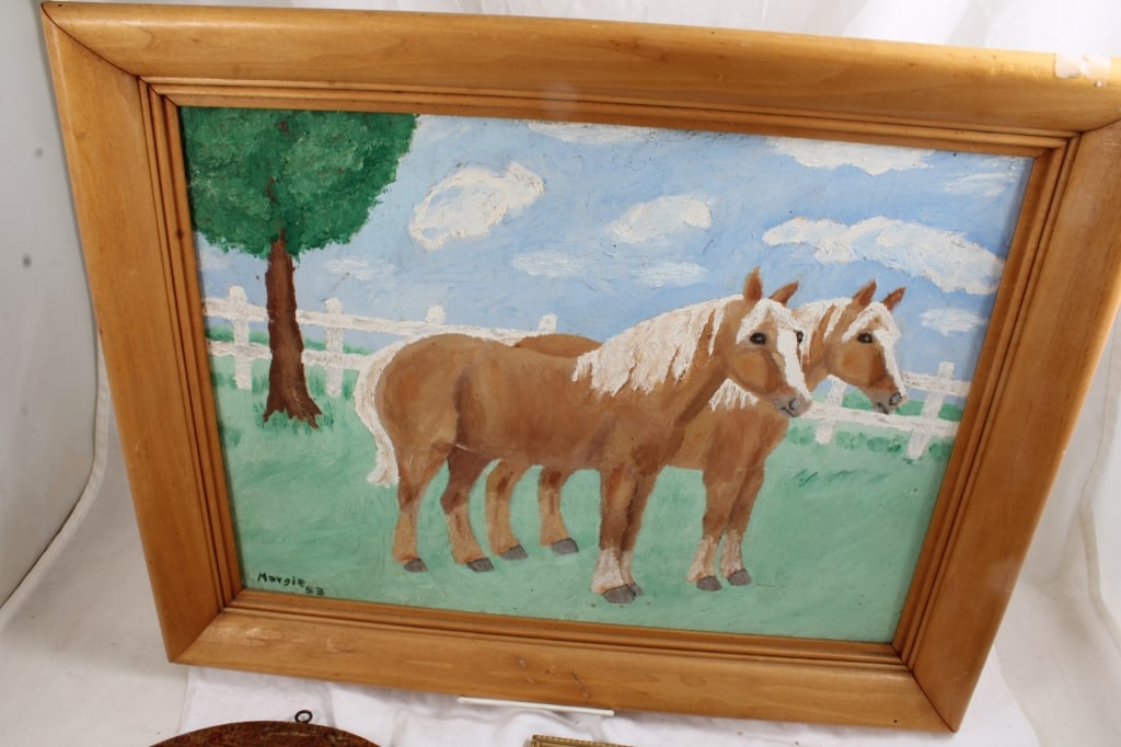 Oil Painting, WW2 Adv. Calendar, Thermometer - 5