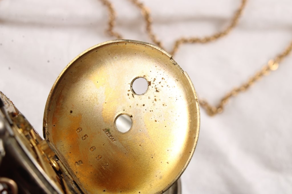 Key Wind Pocket Watch & 2 Winchester Pocket Knives - 13