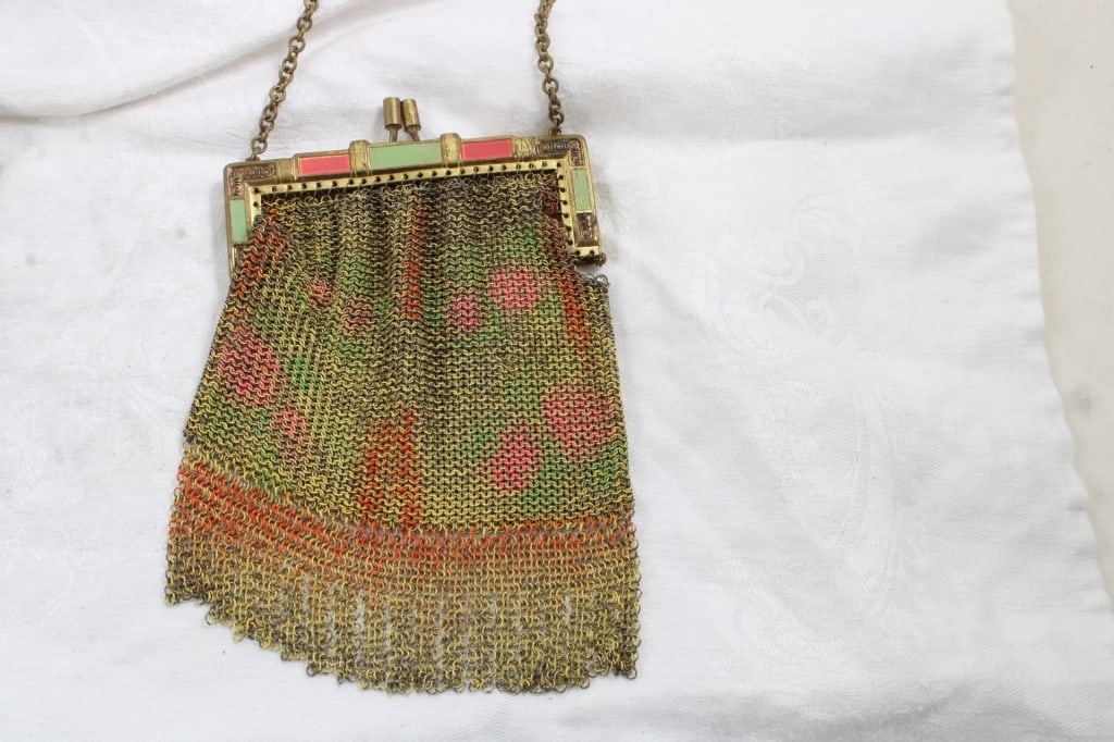 2 Flapper Chainmail Purses - 15