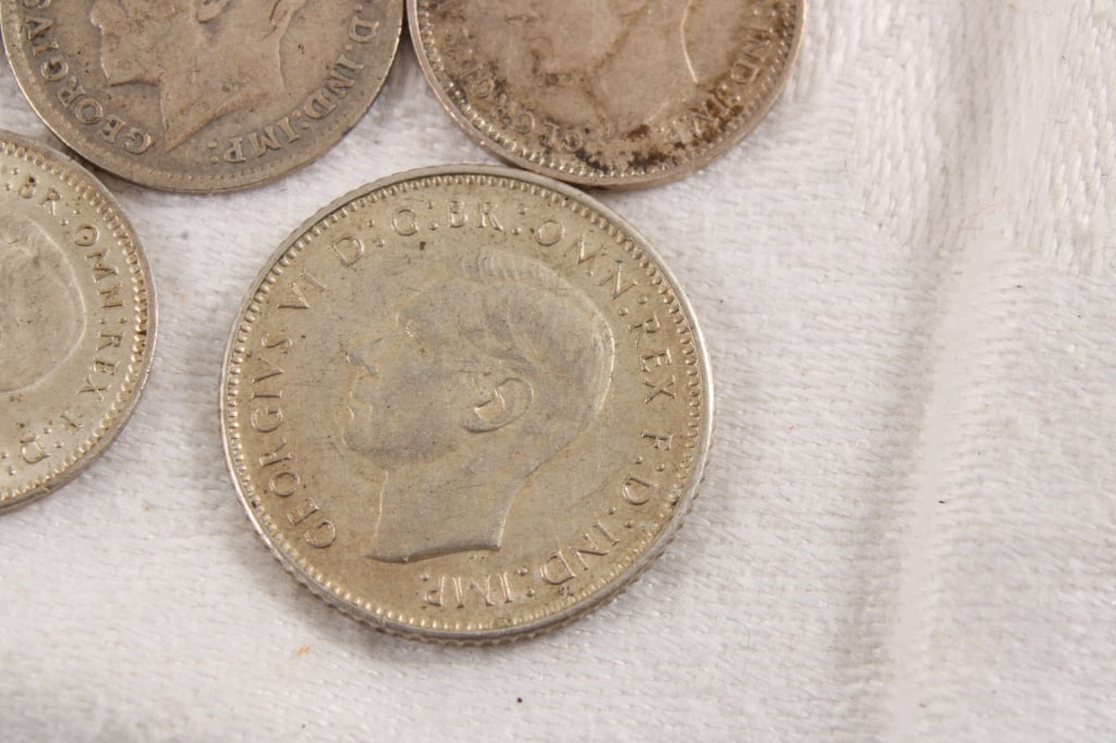 5 Foreign Silver Coins - 4