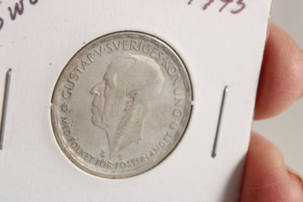 4 Antique Foreign Silver Coins - 9