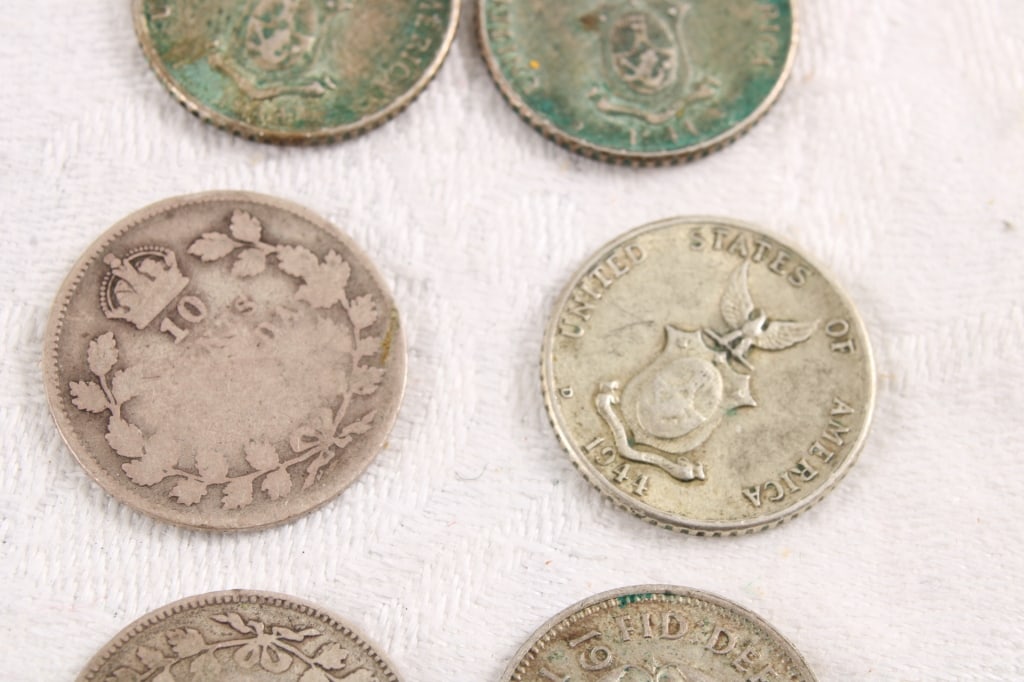 7 Antique Great Britain Silver Coins - 8