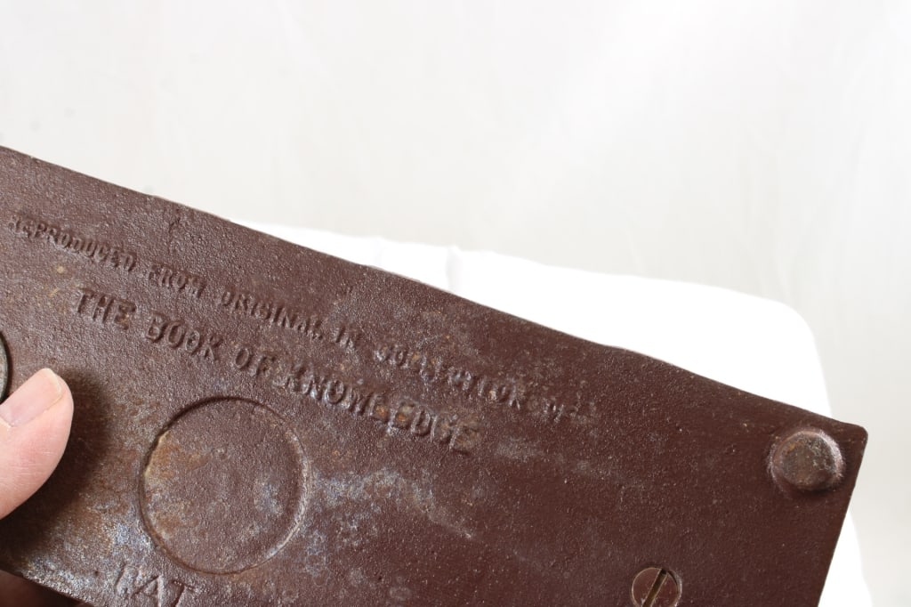 Book of Knowledge Cast Iron Mechanical Bank - 15