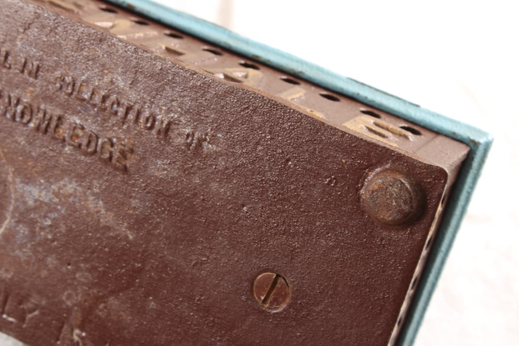 Book of Knowledge Cast Iron Mechanical Bank - 18