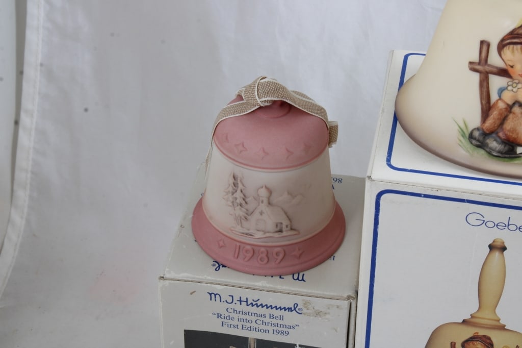 5 Goebel M J Hummel Bells & 2 Metal Bells - 2