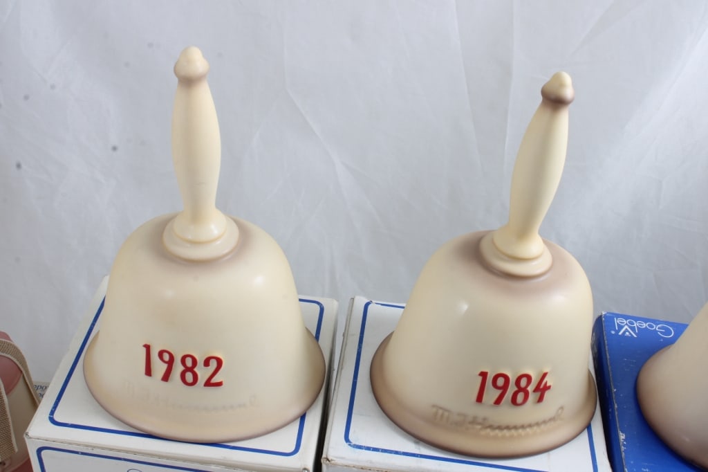 5 Goebel M J Hummel Bells & 2 Metal Bells - 7