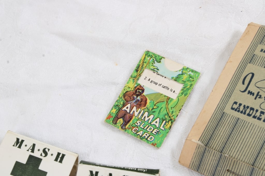 Puzzle, Mt. St Helens Ash, Bottles, Matchbooks - 12