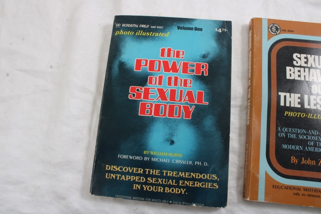 2 Adult Erotic Paper Back Books - 2