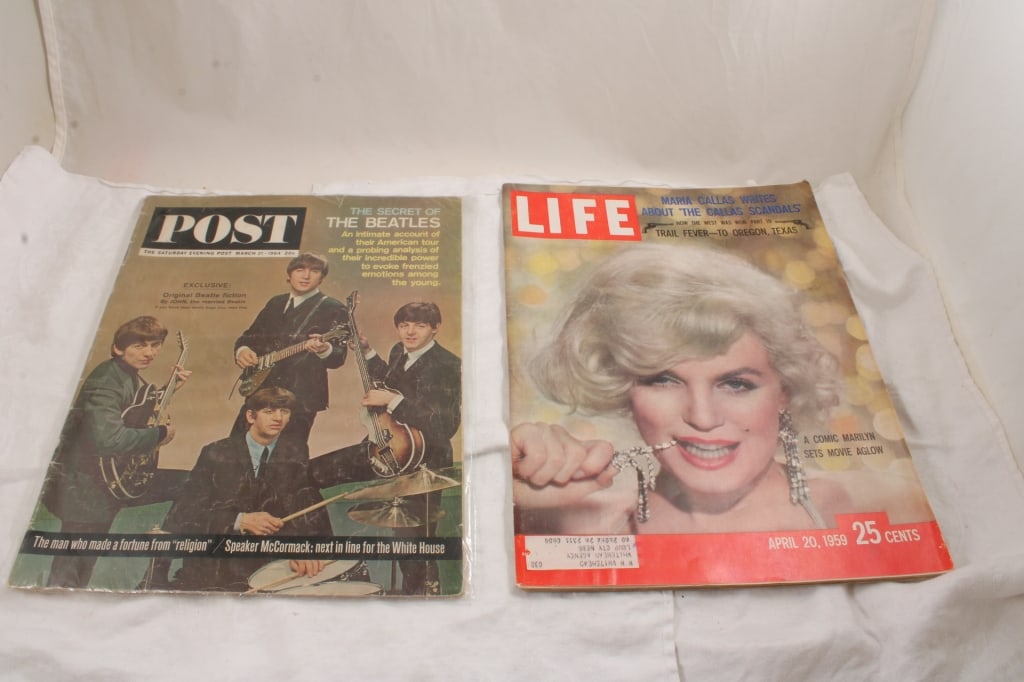 Life Marilyn Monroe & Post The Beatles Magazines (1 of 18)