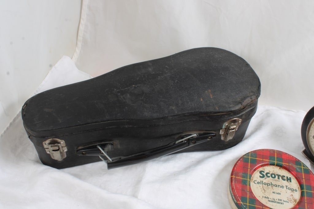 Tobacco Tins, Clock, Tube Repair, Jar Opener in - 17