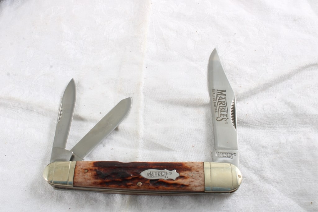 Marbles 2 Blade Folding Knife in Case - 5