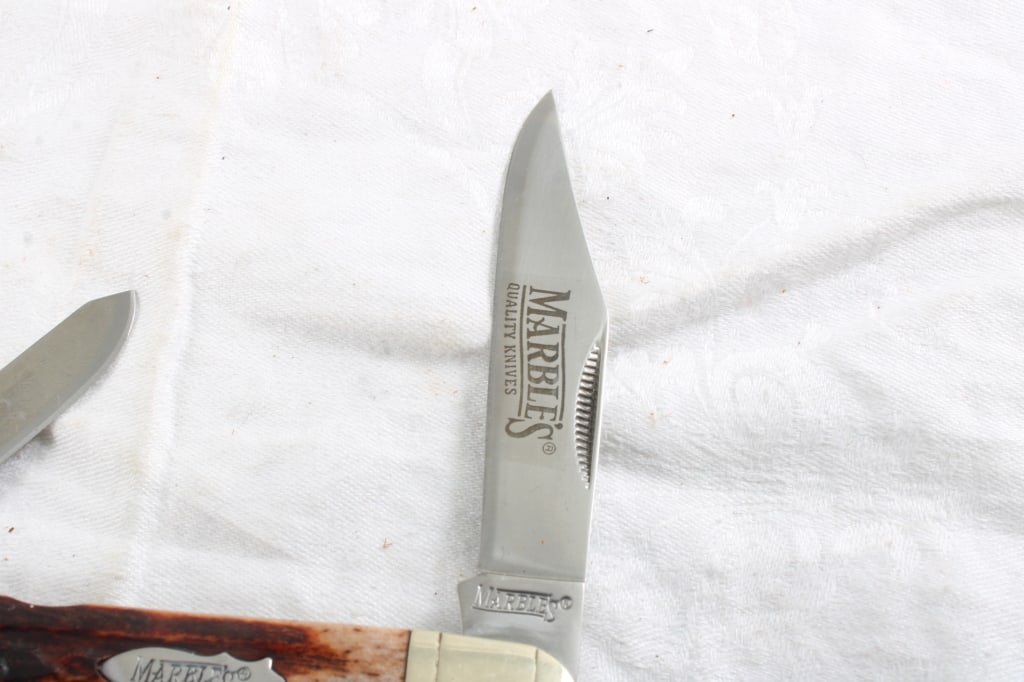 Marbles 2 Blade Folding Knife in Case - 7