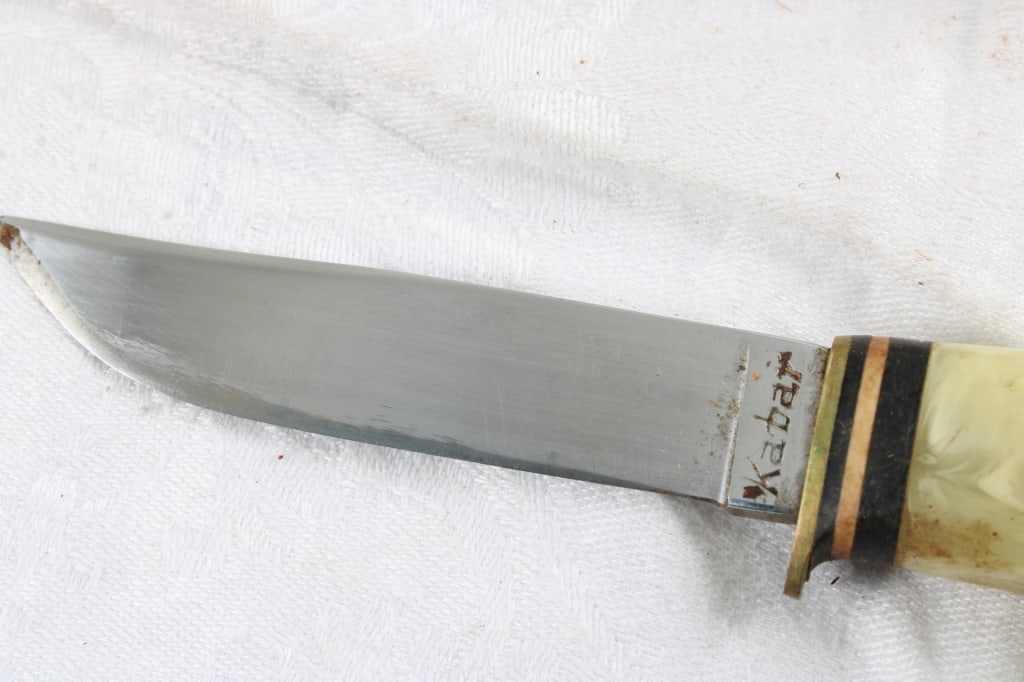 KaBar Fixed Blade Knife & Folding KaBar Knife - 8