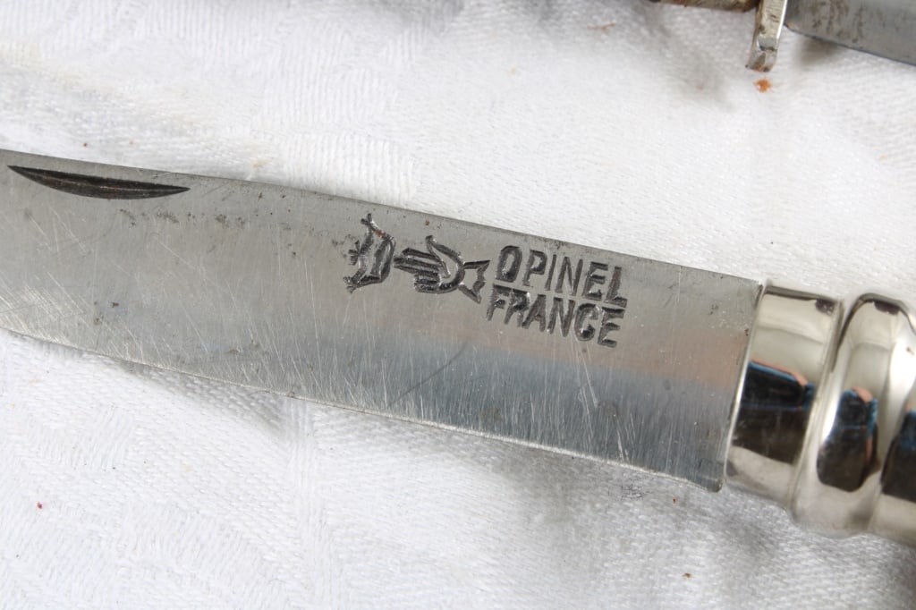 1 Mora Sweden Fixed Blade & 1 Opinel Folding Knife - 3