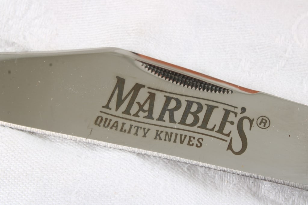 Marbles Folding Lock Blade Hunting Knife in Box - 4