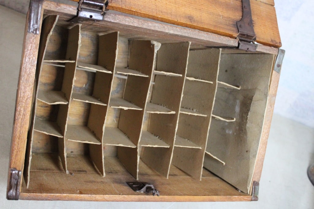 Pabst Blue Ribbon Pre-Prohibition Wood Beer Crate - 7