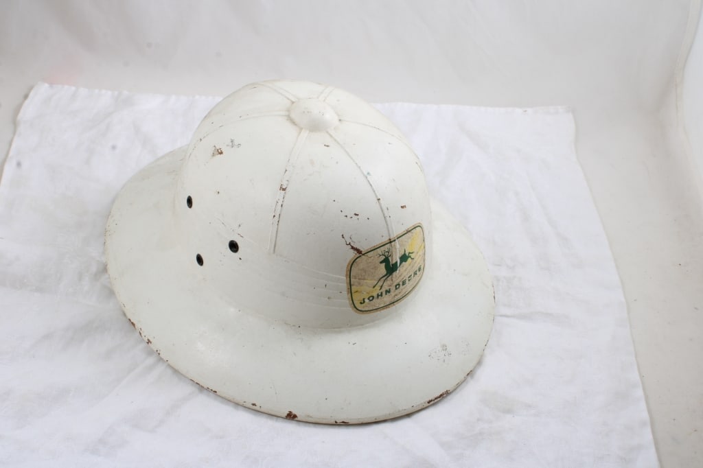 Vintage John Deere Fiber Pith Safari Hat - 2