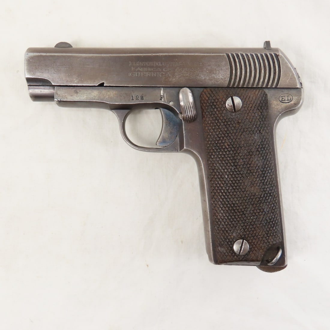 WWI Era Spanish Ruby 7.65mm/.32ACP Pistol - 3
