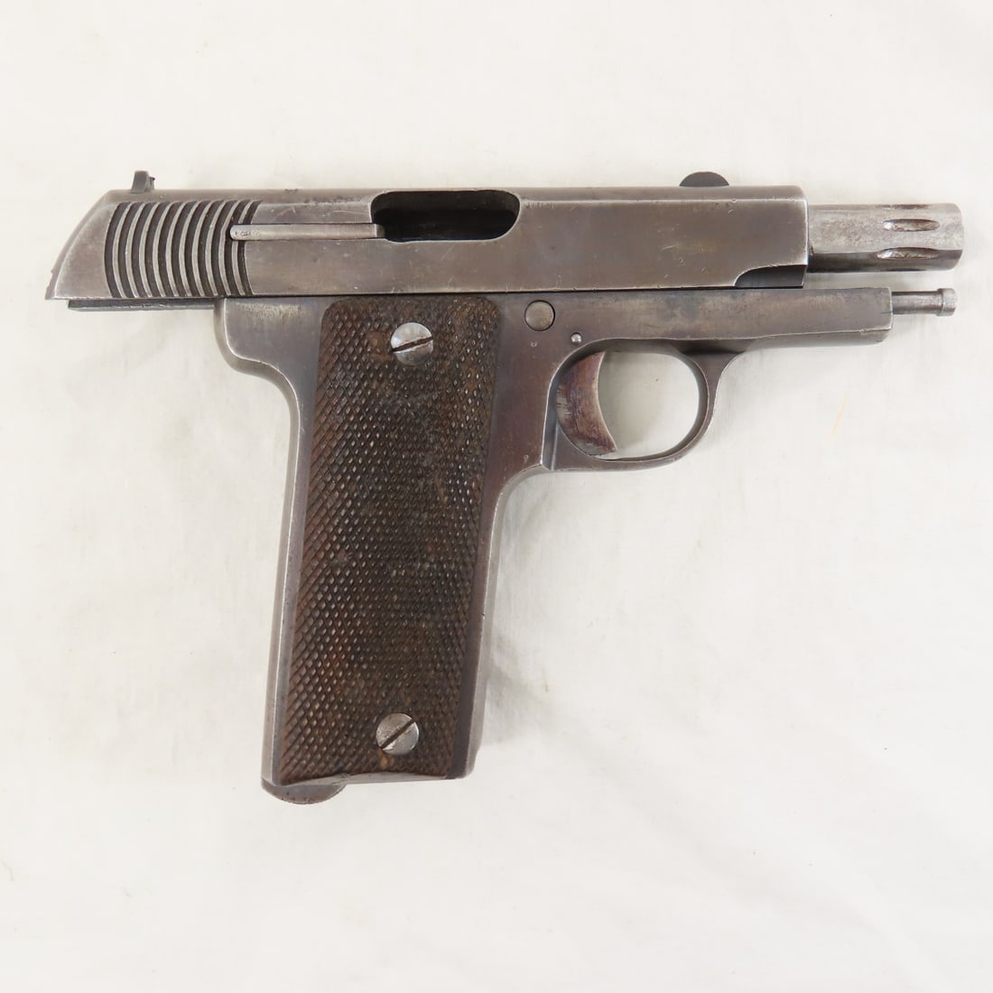WWI Era Spanish Ruby 7.65mm/.32ACP Pistol - 4