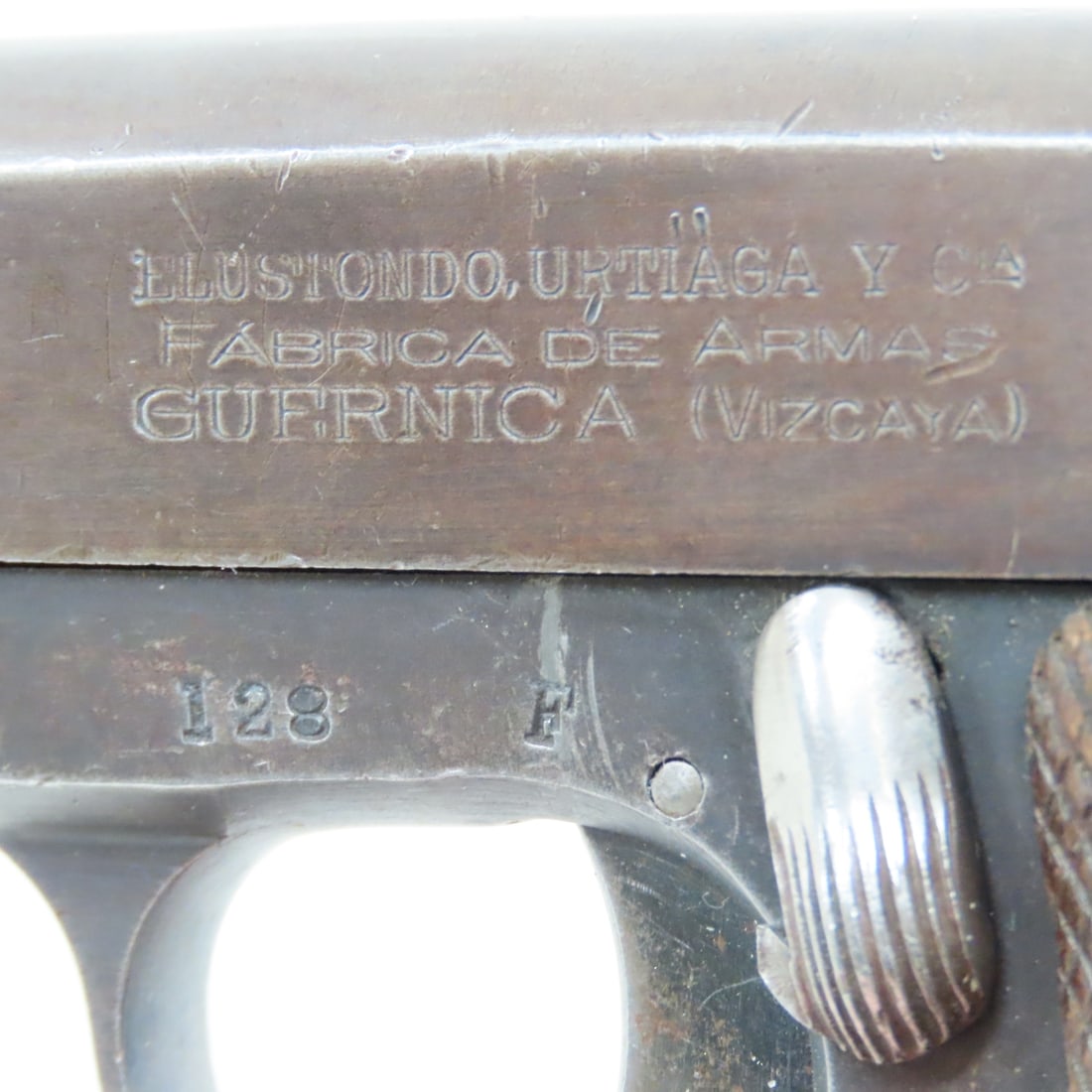 WWI Era Spanish Ruby 7.65mm/.32ACP Pistol - 6