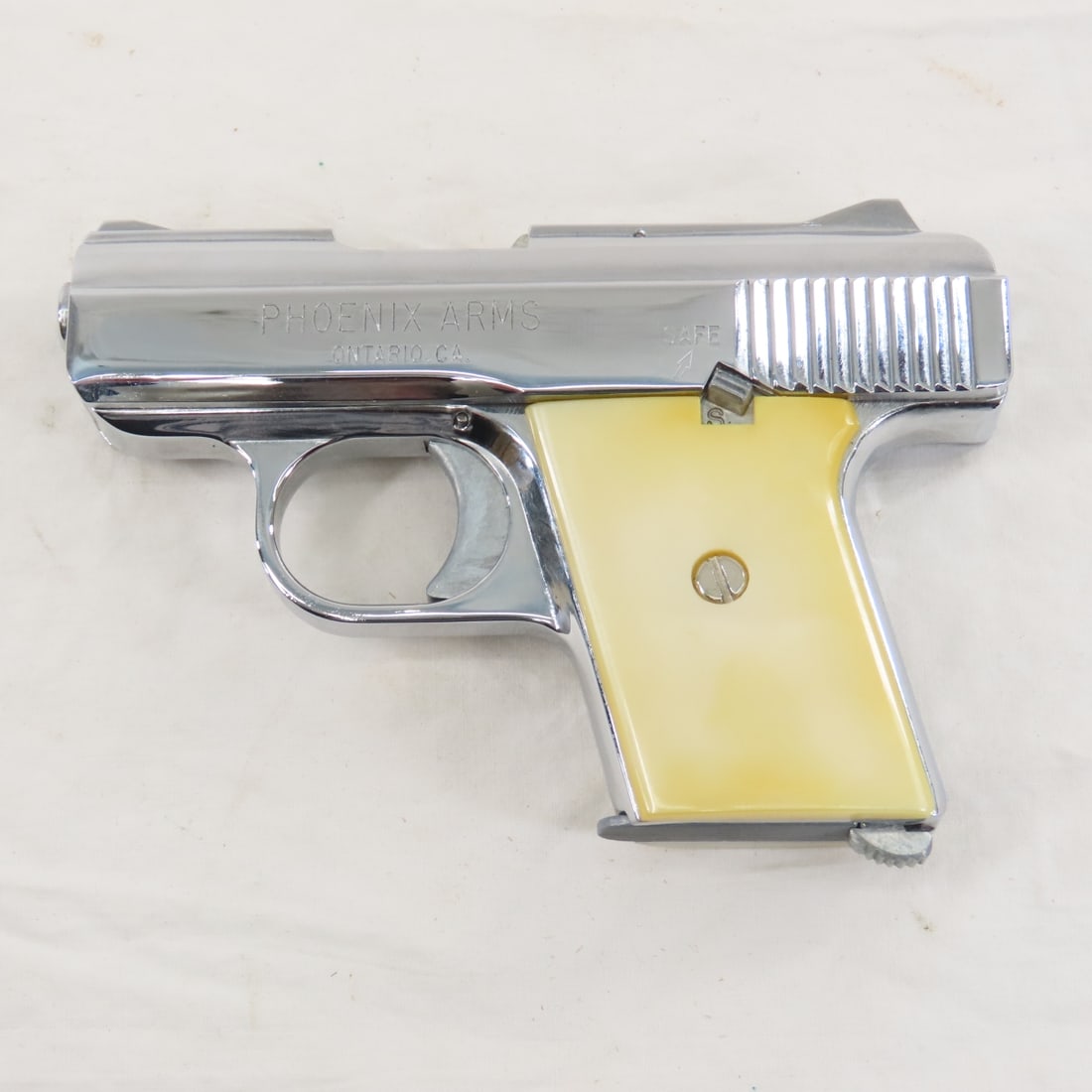 Phoenix Arms Raven-25 Chrome Pistol .25 Auto - 3