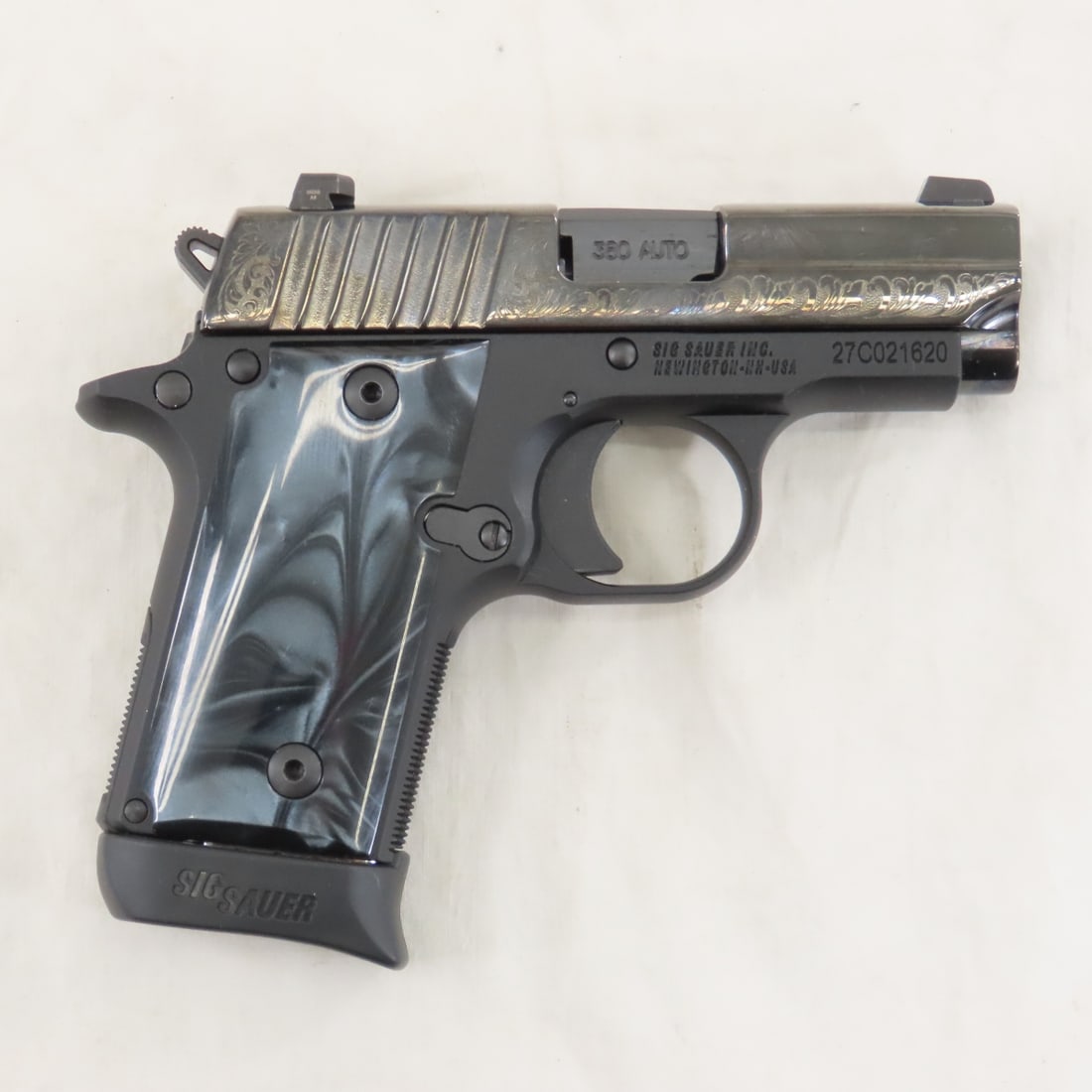 Sig Sauer P238 Black Pearl Pistol .380 ACP - 2