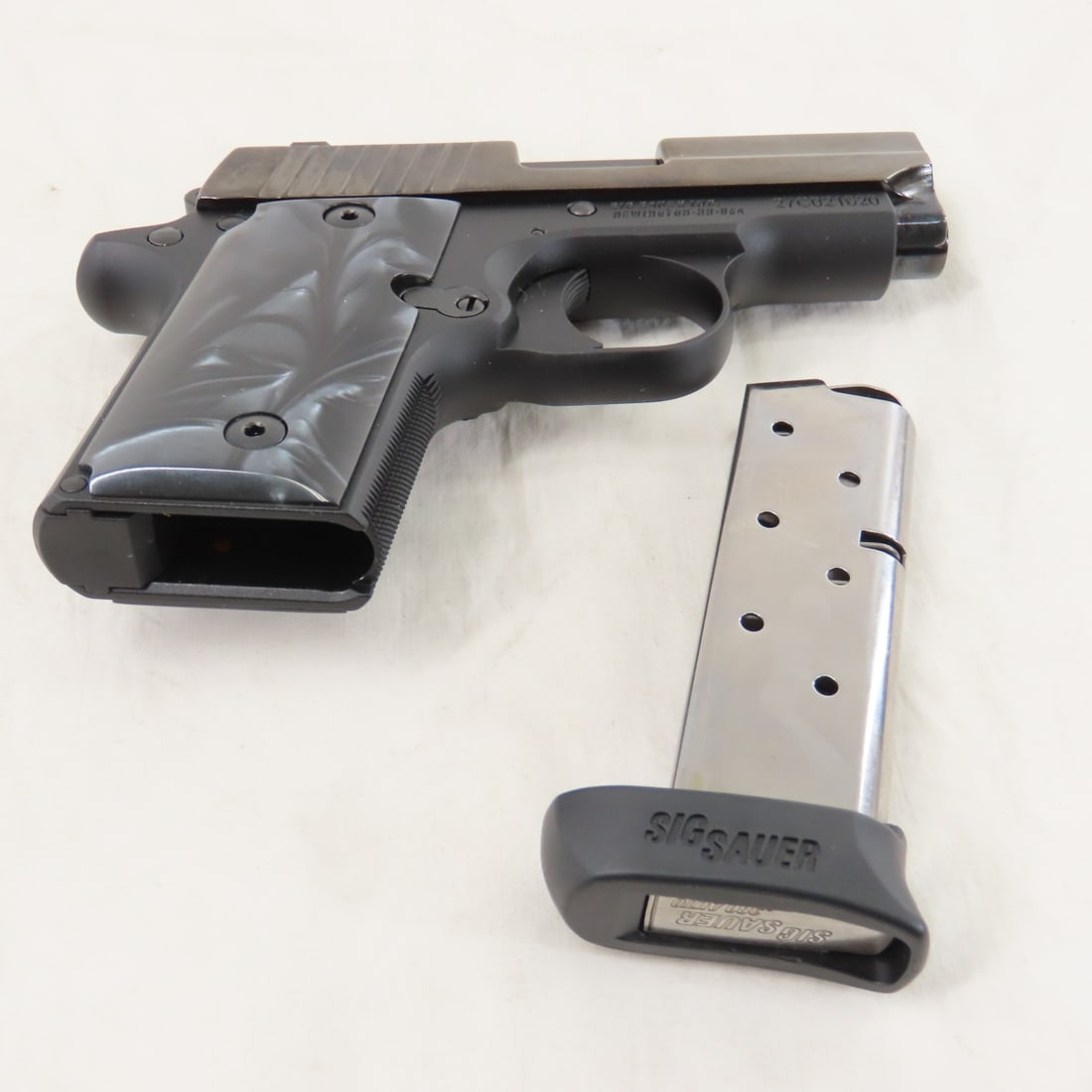 Sig Sauer P238 Black Pearl Pistol .380 ACP - 8