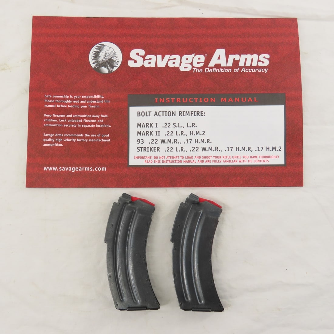 Savage Mark II .22 LR Only Bolt Action Rifle - 20