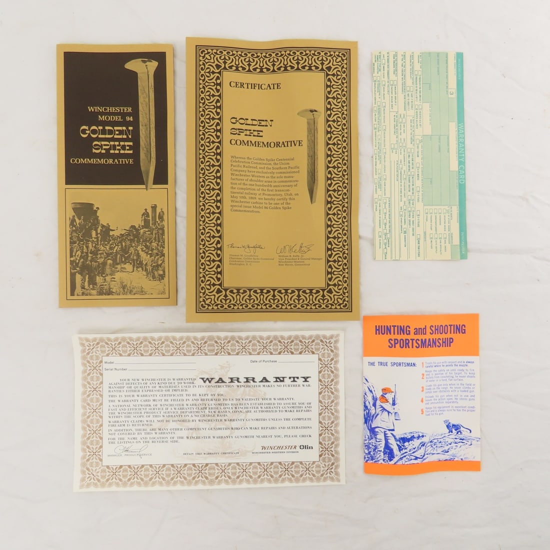 Winchester Golden Spike Commemorative .30-30 Rifle - 20